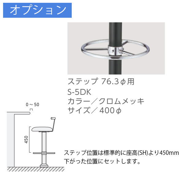 ステップ76.3Φ用 S-5DK