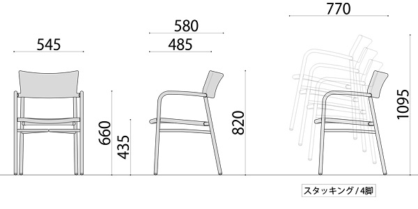 AL-W53AC（4脚セット）