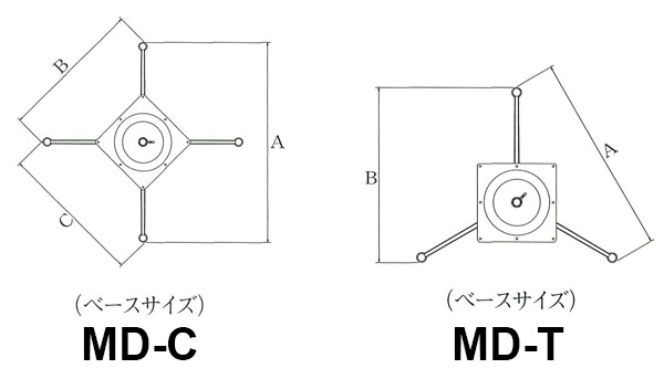 MD-C/MD-T 44（黒半艶）