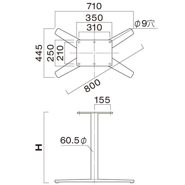 XV-PO800L（研磨仕上げ）