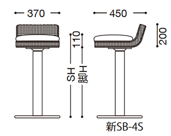 ポサーダSK(脚：新SB-4S)