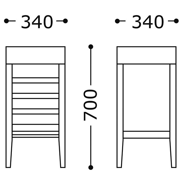 レスタックスツールC棚付(既製品)