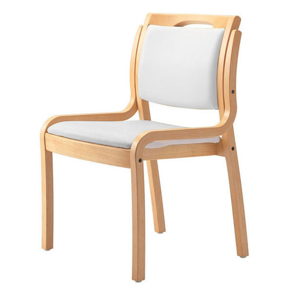アロエM 木製椅子 施設介護椅子 クレス（CRES）｜店舗家具ピースワーク