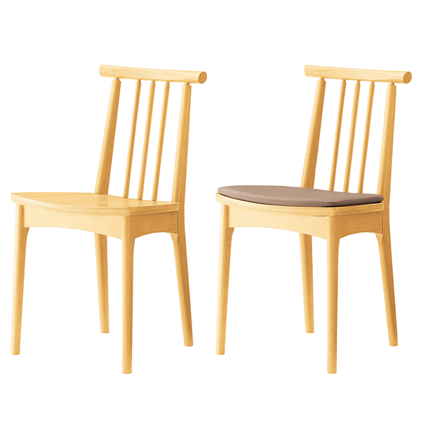 ルスカ 木製椅子 クレス（CRES）｜店舗家具ピースワーク